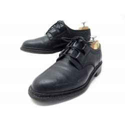 CHAUSSURES JM WESTON DERBY TOUT TERRAIN 554 8E 42 LARGE EN CUIR NOIR SHOES 770€