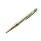 NEUF STYLO BILLE ST DUPONT DEFI TRANSPARENT 405726 DORE + BOITE NEW PEN 385€