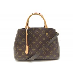 SAC A MAIN LOUIS VUITTON MONTAIGNE BB M41055 TOILE MONOGRAM HAND BAG PURSE 1840€