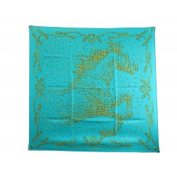 FOULARD HERMES CHEVAL DE LEGENDE CARRE 90 PIERRE EMERY EN SOIE SIL SCARF 385€