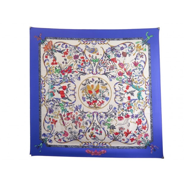 FOULARD HERMES PIERRES D'ORIENT ET D'OCCIDENT PAUWELS CARRE 90 SOIE SCARF 385€