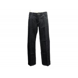 NEUF PANTALON LOUIS VUITTON JEAN L 42 EN COTON NOIR NEW COTTON PANTS 945€