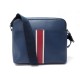 NEUF SACOCHE LOUIS VUITTON ANTON PM M34412 BANDOULIERE CUIR TAIGA BLEU BAG 1600€