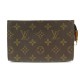 POCHETTE LOUIS VUITTON TROUSSE PM EN TOILE MONOGRAM MARRON CANVAS POUCH BAG 335€