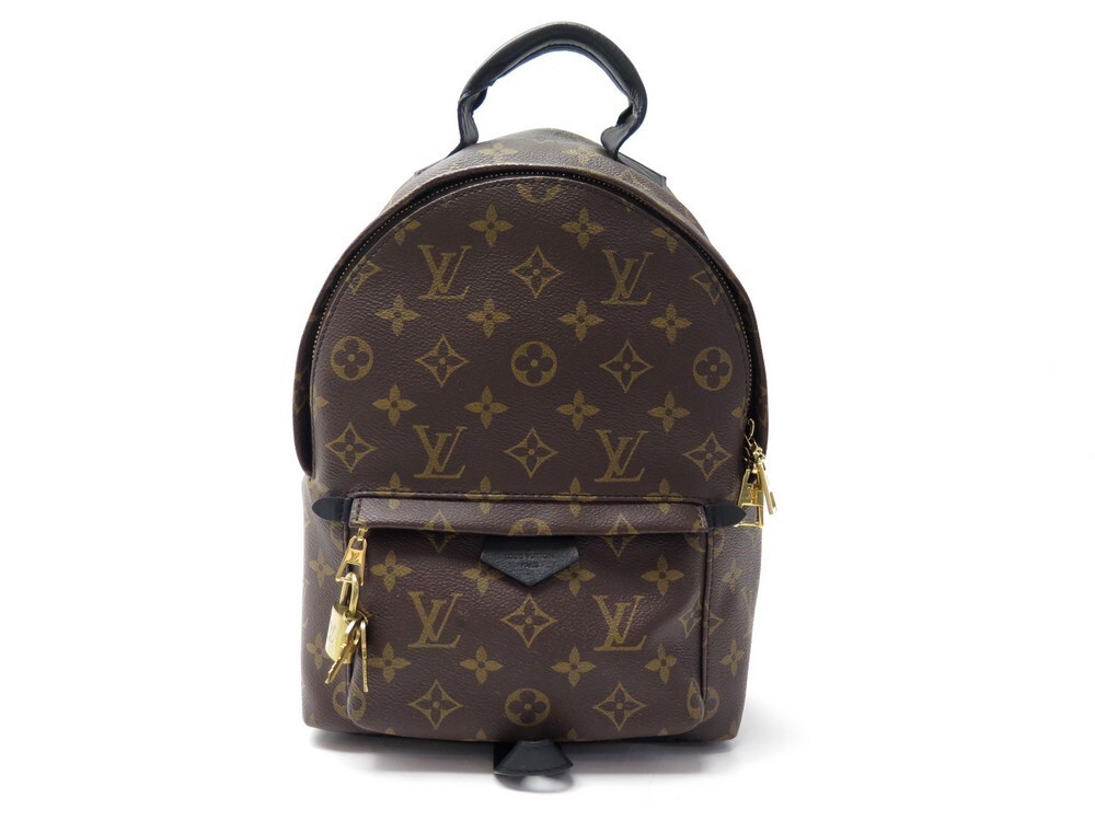 Louis Vuitton Monogram Palm Springs Brown Mini Backpack, Women's, Size: One Size