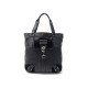 SAC A MAIN CHRISTIAN DIOR CABAS REBELLE CUIR & DAIM NOIR LEATHER HAND BAG 1185€