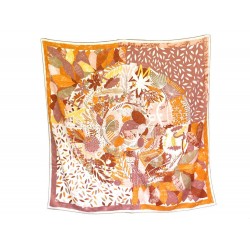 NEUF CHALE HERMES CHACUN FAIT SON NID PEAKE CARRE 140 FOULARD EN SOIE SCARF 965€