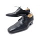 CHAUSSURES CHRISTIAN DIOR RICHELIEU 41.5 EN CUIR NOIR BLACK LEATHER SHOES 750€