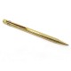 STYLO BILLE CARTIER TRINITY ANNEAUX 3 ORS METAL DORE GOLDEN BALLPOINT PEN 320€