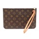 NEUF POCHETTE LOUIS VUITTON POUR SAC NEVERFULL TOILE MONOGRAM CLUTCH POUCH BAG