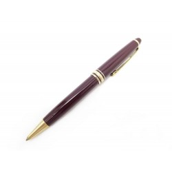 VINTAGE STYLO BILLE MONTBLANC MEISTERSTUCK CLASSIQUE DORE BORDEAUX BALL PEN 370€