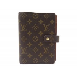 COUVERTURE AGENDA LOUIS VUITTON MM EN TOILE MONOGRAM R20105 DIARY COVER 460€