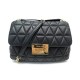 SAC A MAIN MICHAEL KORS SLOAN MATELASSE LARGE CUIR NOIR BANDOULIERE BAG 375€