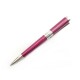 NEUF STYLO BILLE ST DUPONT LIBERTE 465014 EN LAQUE ROSE +BOITE NEW BALL PEN 355€