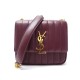 NEUF SAC A MAIN YVES SAINT LAURENT VICKY M 532612 CUIR BANDOULIERE HANDBAG 2150€