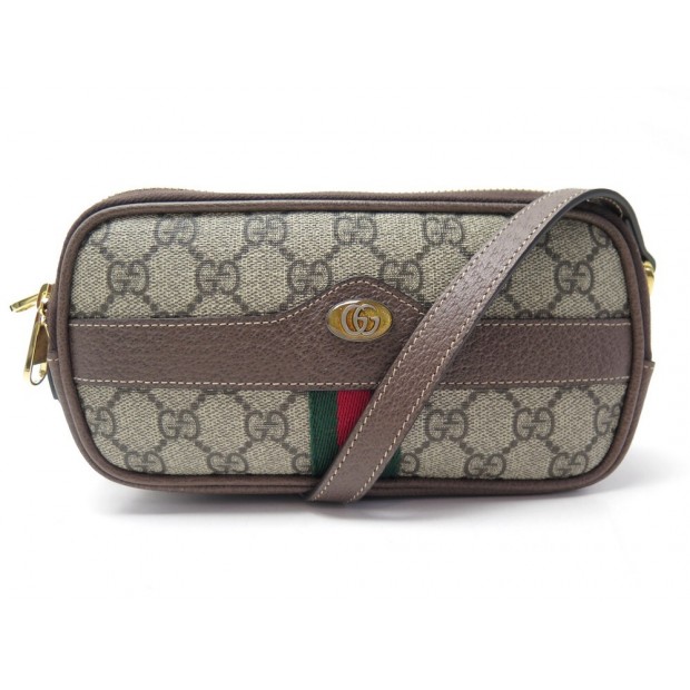 NEUF SAC A MAIN GUCCI OPHIDIA MINI 546597 TOILE GUCCISSIMA BANDOULIERE BAG 570€