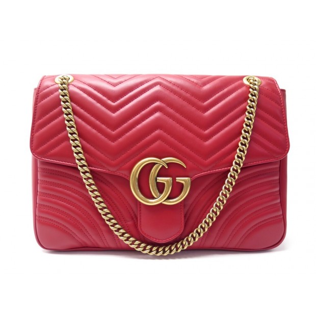 sac a main gucci gg marmont gm 498090 cuir