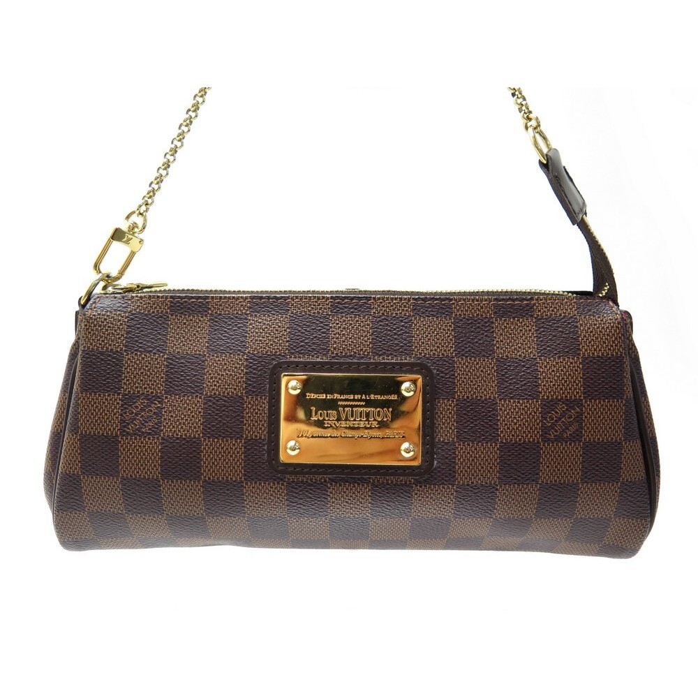 sac a main louis vuitton pochette eva en toile damier