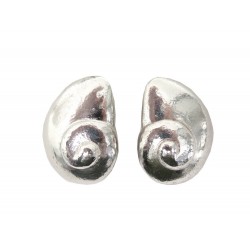 VINTAGE BOUCLES D'OREILLES YVES SAINT LAURENT ESCARGOTS PAR GOOSSENS EARRINGS