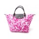 NEUF SAC A MAIN LONGCHAMP LE PLIAGE DARSHAN S CABAS TOILE ROSE HAND BAG 130€