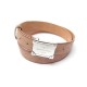 NEUF CEINTURE LOUIS VUITTON T85 EN CUIR AUTRUCHE BOUCLE MALLETIER BELT 850€