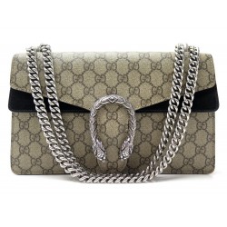 NEUF SAC A MAIN GUCCI DIONYSUS PM 400249 TOILE SUPTREME GG DAIM HAND BAG 1890€