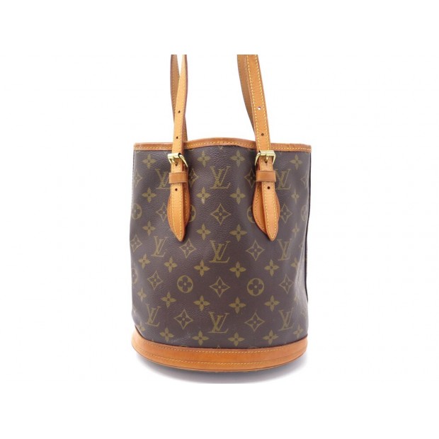 LOUIS VUITTON Bucket PM Monogram Canvas Shoulder Bag