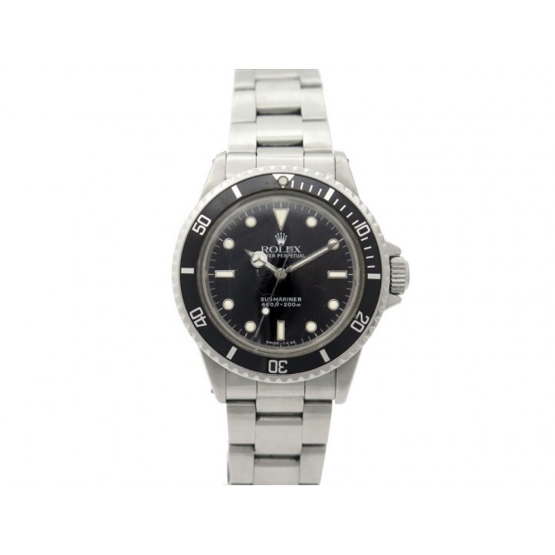 MONTRE ROLEX 5513 SUBMARINER 39 MM AUTOMATIQUE EN ACIER STEEL WATCH AUTOMATIC