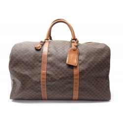 SAC DE VOYAGE CELINE TOILE MONOGRAMME TRIOMPHE 50 CM MARRON TRAVEL BAG 1650€