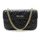 NEUF SAC A MAIN MIU MIU 5BD137 CUIR MATELASSE NOIR BANDOLIERE NEW HAND BAG 1700€