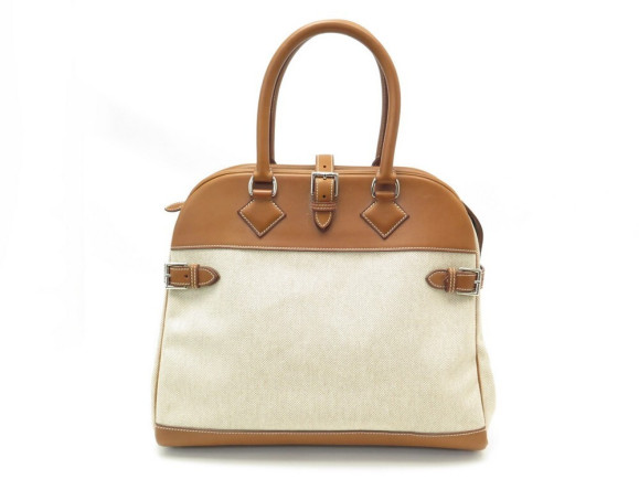 sac a main hermes atlas 35 cm cabas en cuir barenia