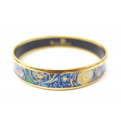 BRACELET FREY WILLE MISS ETERNITE L HOMMAGE VINVENT VAN GOGH DORE EN EMAIL 735€