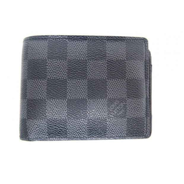 Louis Vuitton, Bags, Louis Vuitton Damier Infini Multiple Wallet Damier  Graphite Leather Secondhand