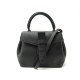 NEUF SAC A MAIN LANCEL CHARLIE PM A08370 BANDOULIERE EN CUIR NOIR HAND BAG 995€