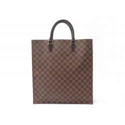 SAC A MAIN LOUIS VUITTON CABAS PLAT EN TOILE DAMIER EBENE CANVAS HAND BAG 1010€