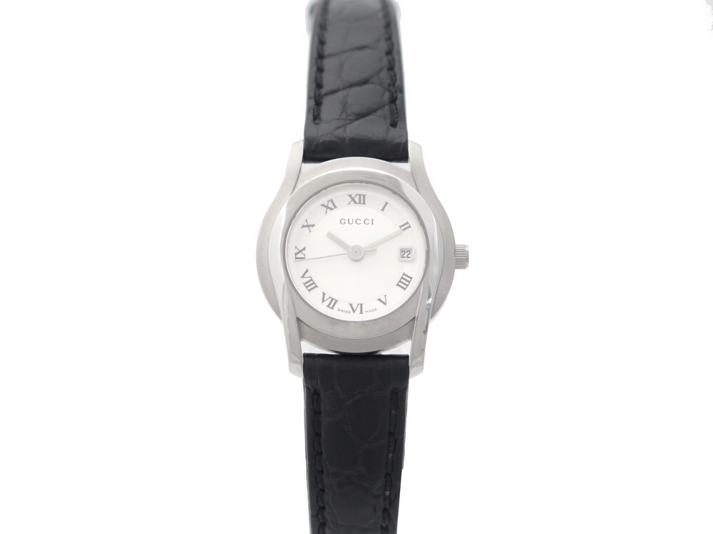 montre gucci 5500l 27 mm quartz acier 