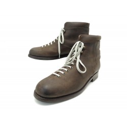 NEUF CHAUSSURES JM WESTON COUNTRY GENTS HICKING BOOTS 132 10D 44 CUIR SUEDE 890€