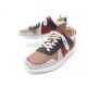 NEUF CHAUSSURES BOTTEGA VENETA BASKETS 42 IT 43 FR CUIR PERFORE SNEAKERS 650€