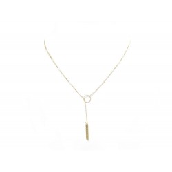 COLLIER GUCCI CHAINE OR 18K 5.5GR SPELL OUT LOGO TAG NECKLACE GOLD NECKLACE 820€