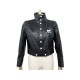 NEUF VESTE COURREGES REEDITION BLOUSON VINYLE M 42 IT 38 FR NOIR SOLDOUT JACKET