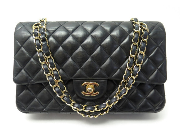 sac a main chanel classique timeless medium cuir