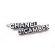 NEUF BARRETTE CHANEL 31 CAMBON EN METAL ARGENTE BIJOUX DE TETE NEW STRIP 420€