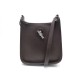 SAC A MAIN HERMES VESPA PM POCHETTE BANDOULIERE EN CUIR EPSOM MARRON HAND BAG