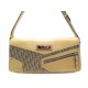 SAC A MAIN CHRISTIAN DIOR BAGUETTE TOILE MONOGRAMME OBLIQUE BEIGE HAND BAG 1180€