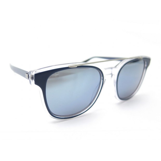 NEUF LUNETTES DE SOLEIL DIOR HOMME BLACKTIE211S LCUT7 METAL BLEU SUNGLASSES 245€