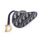 NEUF PORTE MONNAIE CHRISTIAN DIOR SADDLE S5613CTZQ_M928 TOILE OBLIQUE PURSE 320€