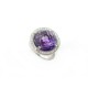 NEUF BAGUE CHAUMET ATTRAPE MOI SI TU M'AIMES GM T53 OR AMETHYSTE DIAMANTS 7800€