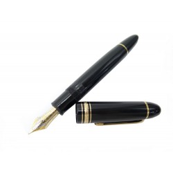 VINTAGE STYLO PLUME MONTBLANC MEISTERSTUCK 149 DORE NOIR 115384 PISTON PEN 830€