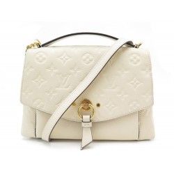 SAC A MAIN LOUIS VUITTON BLANCHE BB EN CUIR MONOGRAM EMPREINTE HAND BAG 1540€