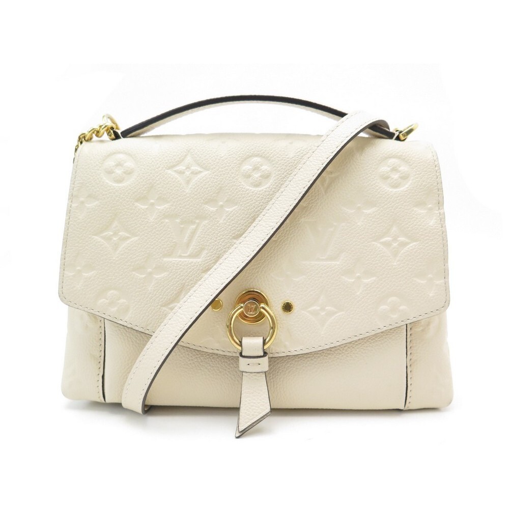 sac a main louis vuitton blanche bb en cuir monogram